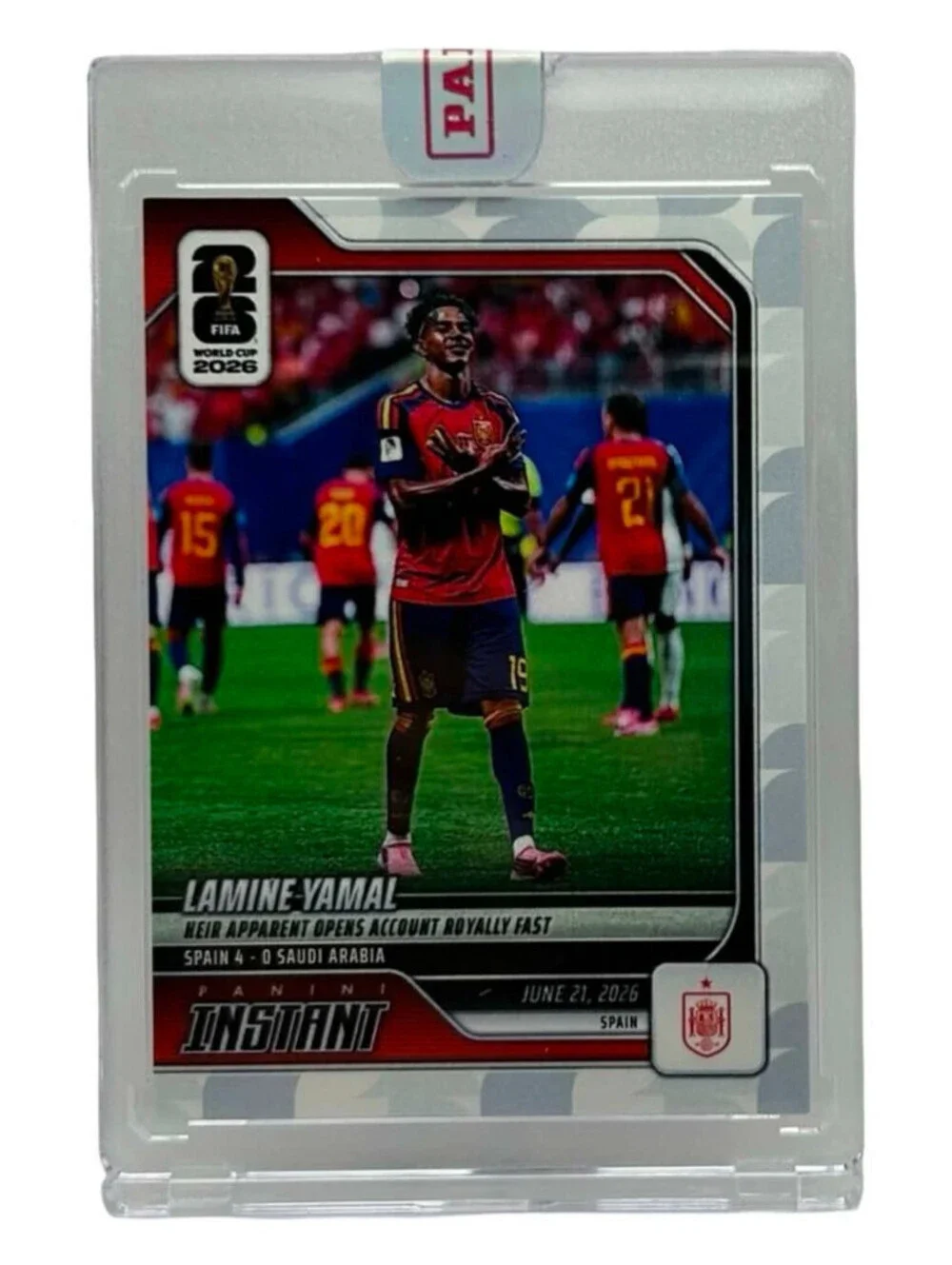 2026 Panini Instant FIFA World Cup  Lamine Yamal  